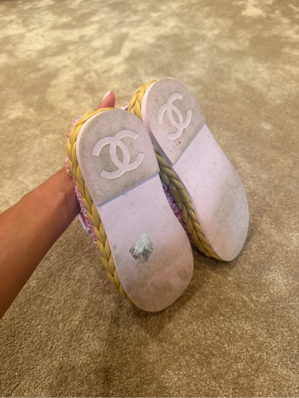 CHANEL dad sandal